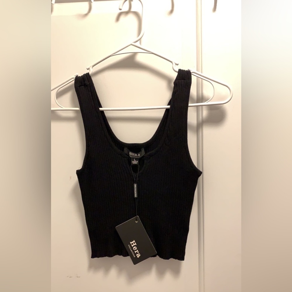 NWT boutique ribbed crop top